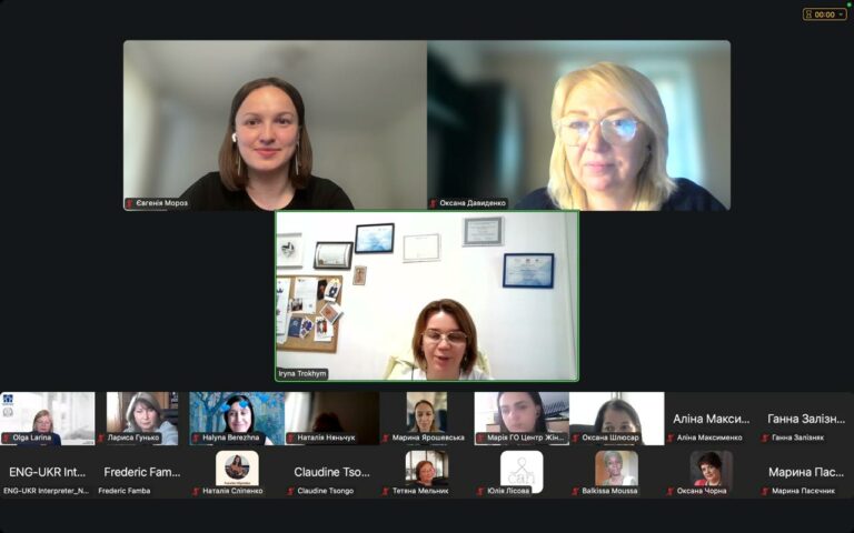 Участь у міжнародному заході – розширення кола однодумиць